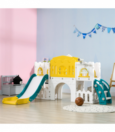 Wooden Swing Set Toddler Slide