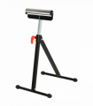 Woodworking Metal Roller Stand Wood Work Rest Adjustable Support HOMCOM