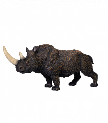 Woolly Rhino Toy  Realistic Ice Age Animal Figurine
