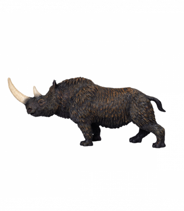 Woolly Rhino Toy  Realistic Ice Age Animal Figurine