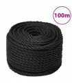 Work Rope Black 12 mm 100 m Polypropylene