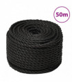 Work Rope Black 14 mm 50 m Polypropylene