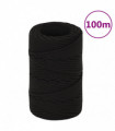 Work Rope Black 2 mm 100 m Polyester