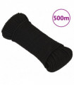 Work Rope Black 5 mm 500 m Polyester