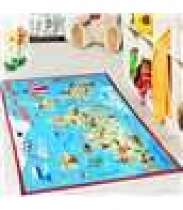 World Map Rug 100 x 165cm