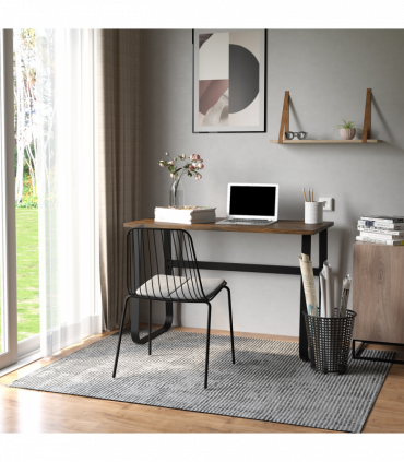Writing Desk Workstation Center Laptop Table Industrial Design