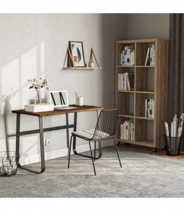 Writing Desk Workstation Center Laptop Table Industrial Design