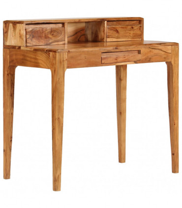 Writing Desk with Drawers Solid Wood 88x50x90 cm