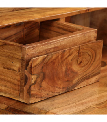 Writing Desk with Drawers Solid Wood 88x50x90 cm