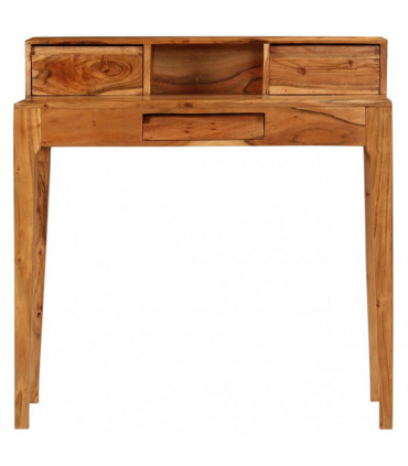 Writing Desk with Drawers Solid Wood 88x50x90 cm