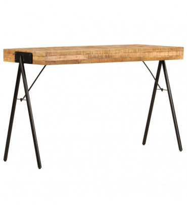 Writing Table Solid Mango Wood 118x50x75 cm