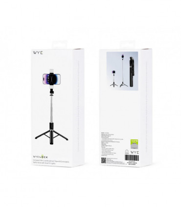 WyeLock Tripod & Extendable Selfie-Stick with Dual Fill Lights