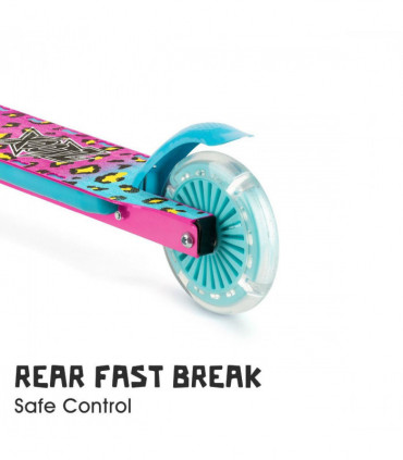 XOOTZ WILD RIDER LED SCOOTER - PINK