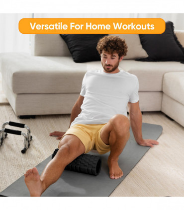 Yoga Foam Roller Black  AS-04045