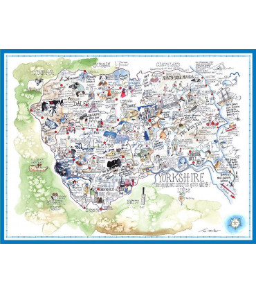Yorkshire - Tim Bulmer 1000 piece Jigsaw