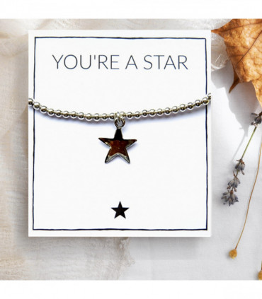 You're A Star Bracelet & Card