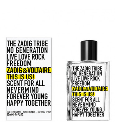 Zadig & Voltaire This is Us! L'eau For All  Eau De Toilette Spray 50ml