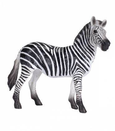 Zebra Mare Toy  Realistic African Wildlife Figurine