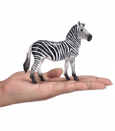 Zebra Mare Toy  Realistic African Wildlife Figurine