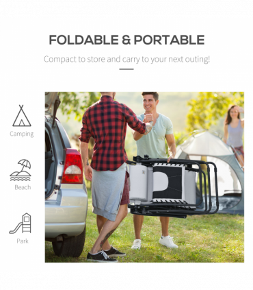 Zero Gravity Lounger Chair, Shade Cover, Cup Holder Headrest Grey