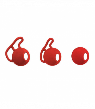 iLuv FitActive High-Fidelity Sports Earphones Red, 1 Pack