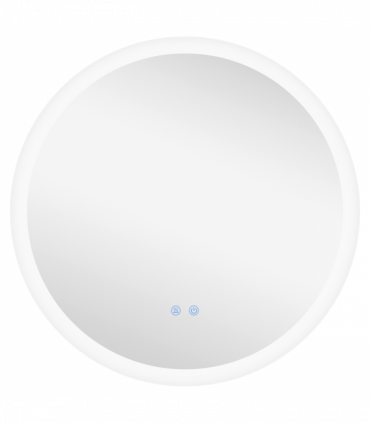 kleankin Illuminated Bathroom Mirror with LED Lights, 3 Colours, Defogging Film