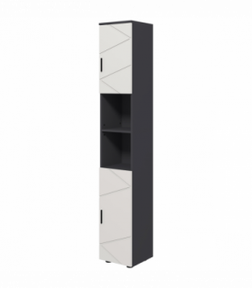 kleankin Tall Bathroom Storage Cabinet, Slim Bathroom Cabinet with Soft Close