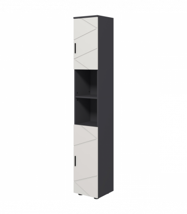 kleankin Tall Bathroom Storage Cabinet, Slim Bathroom Cabinet with Soft Close