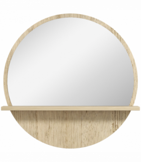 kleankin Wall Mounted Bathroom Mirror Framed Makeup Mirror for Home Decoration