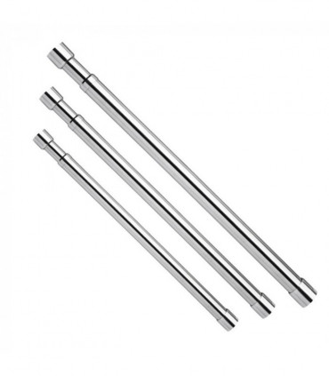 the clothes drying rod is silver