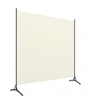 vidaXL 1-Panel Room Divider White 175x180 cm