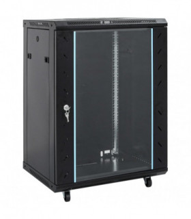 vidaXL 15U Network Cabinet with Swivel Feet 19" IP20 53x40x80 cm