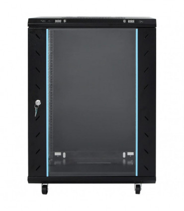 vidaXL 15U Network Cabinet with Swivel Feet 19" IP20 53x40x80 cm