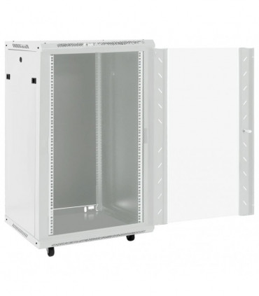 vidaXL 18U Network Cabinet with Swivel Feet 19" IP20 60x60x100 cm