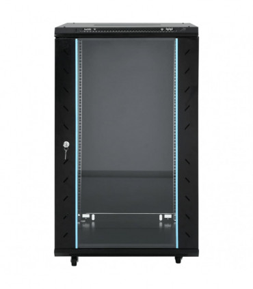 vidaXL 18U Network Cabinet with Swivel Feet 19" IP20 60x60x100 cm