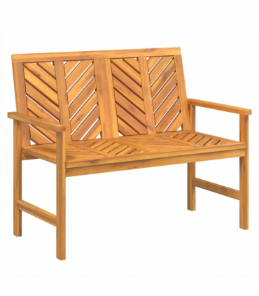vidaXL 2 Piece Garden Lounge Set Solid Wood Acacia
