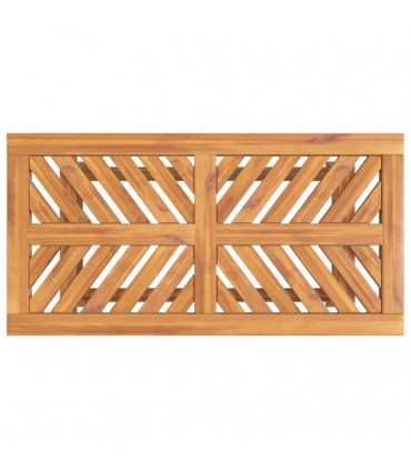 vidaXL 2 Piece Garden Lounge Set Solid Wood Acacia