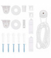 vidaXL 21 Piece Roller Blind Fittings 18 mm