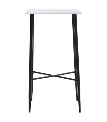 vidaXL 3 Piece Bar Set Plastic Black