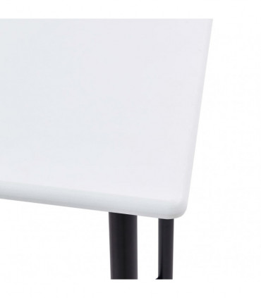 vidaXL 3 Piece Bar Set Plastic Black