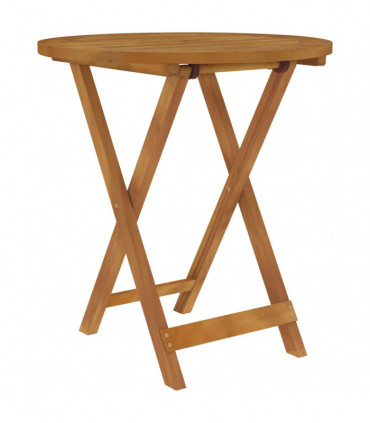 vidaXL 3 Piece Folding Garden Dining Set Solid Acacia Wood