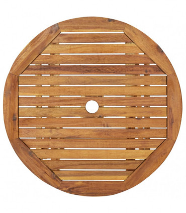 vidaXL 3 Piece Folding Garden Dining Set Solid Acacia Wood