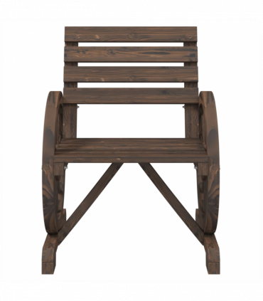 vidaXL 3 Piece Garden Lounge Set Solid Wood Fir