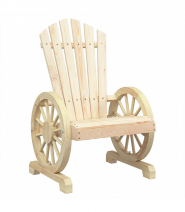 vidaXL 3 Piece Garden Lounge Set Solid Wood Fir