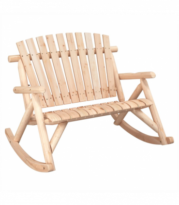 vidaXL 3 Piece Garden Lounge Set Solid Wood Spruce