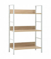 vidaXL 3-Layer Book Shelf Oak 60x27.6x90.5 cm Engineered Wood