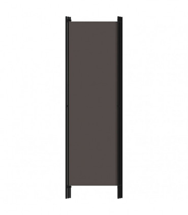 vidaXL 3-Panel Room Divider Anthracite 150x180 cm