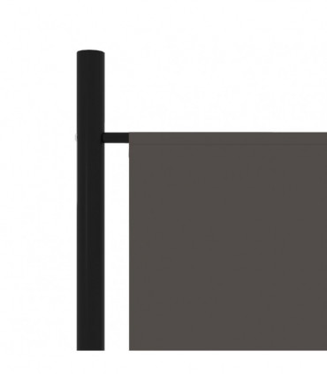 vidaXL 3-Panel Room Divider Anthracite 150x180 cm