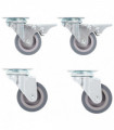 vidaXL 32 pcs Swivel Casters 50 mm