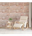 vidaXL 3D Wall Panels 10 pcs Brown 100x50 cm EPS